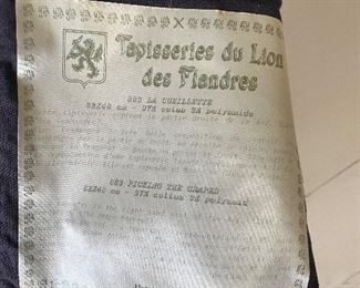 $100 - Pair of Tapisseries du Lion des Flandres