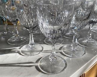 Gorham Crystal glasses. 50 pcs. $300 for all. Will separate for $15 a glass. 