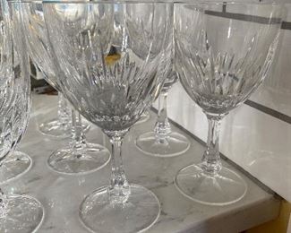 Gorham Crystal glasses. 50 pcs. $300 for all. Will separate for $15 a glass. 