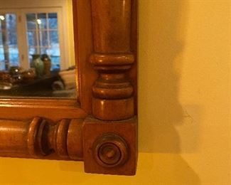 $45 (M1) Carved Mirror Measures 20" wide x 28" tall. 