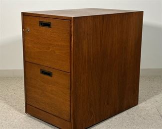WOOD FILING CABINET  |
Two drawer filing cabinet No key Rinsom/Marble corporation - l. 29 x w. 19.5 x h. 30 in.