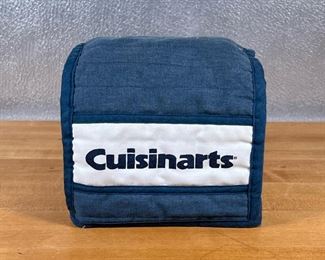 CUISINART BLADE HOLDER  |
Cuisinart food processor plates, all present, with cloth safety cover