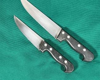 (2pc) CUISINART KNIVES  |
Sabatier Trumpet Cuisinart commercial cutlery - l. 7.25 in. (longest blade)