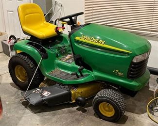 JOHN DEERE LT180 MOWER | Automatic, original owner, garage kept, 434.7 hrs