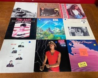 Andy Gibb Toni Basil Gino Vanelli Jon And Vangelis Breathe Steel Breeze Vinyl