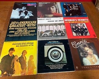 Charles Gray Connie Francis Hermans Hermits Mamas Papas Elvis Vinyl LP