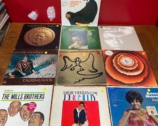 Dionne Warwick Stevie Wonder Canonball Nancy Wilson Johnny Mathis Vinyl