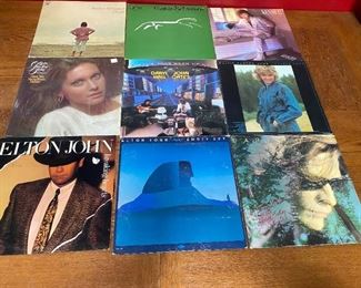 Elton John Hall Oates Olivia Newton John Barbra Streisand Kenny G Vinyl