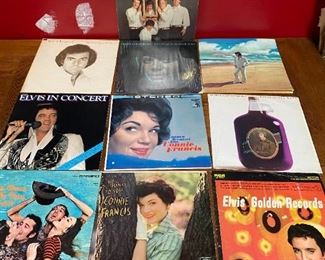 Elvis Connie Francis The Mamas The Papas Bobby Goldsboro Neil Diamond Vinyl LP
