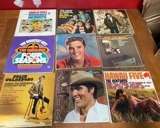 Elvis Hawaii FiveO Solid Goldsboro Franki Valli And The Four Seasoms Jerry Lee Lewis Vinyl LP