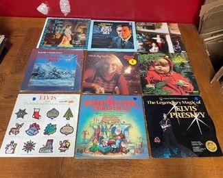 Elvis Presley Evie Perry Como Chipmunk Christmas George Beverly Shea Ralph Carmichael Vinyl LP