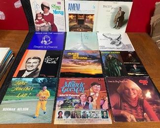 Evie Doris Akers Truitt Ford Norman Nelson Bob Clibbon Hart Mountain Gospel Vinyl LPs