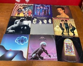 INXS Alan Parsons Project Devo Exposure Asia Sheena Easton Vinyl LP
