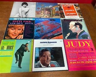 Jackie Gleason Judy Garland Desmond Lyle Mays Patti Page Al Hirt Eydie Gorme Vinyl