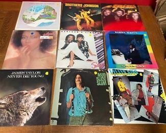 James Taylor Ashdods Simpson Roberta Flack Barry White Evelyn King Bee Gees Vinyl