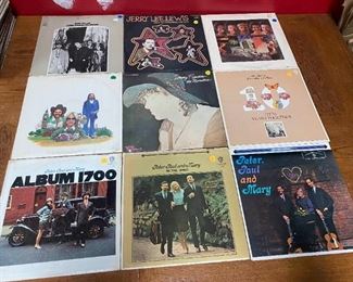 Jerry Lee Lewis Peter Paul Mary Bob Dylan America Tommy Flanders Vinyl
