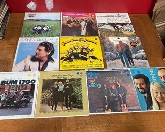 Jerry Lee Lewis Peter Paul Mary Bob Dylan Jackie DeShannon America Vinyl