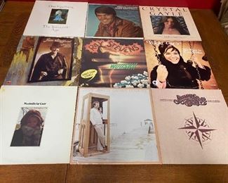 Jimmy Buffett Vikki Carr Crystal Gayle Ray Stevens Glen Campbell Dan Fogelberg Vinyl