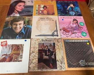 Jimmy Buffett Ray Stevens Vikki Carr Crystal Gayle Jim Stafford Glen Campbell Vinyl