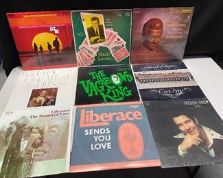 Liberace Mario Lanza Lawrence Welk The Vagabond King Wayne Newton