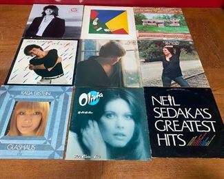 Liza Minnelli Neil Sedaka Katja Ebstein Kenny G Hall Oates Elton John Vinyl