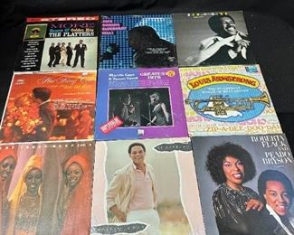 Marvin Gaye Tammi Terrell Louis Armstrong Fats Domino Roberta Flack and More Vinyl