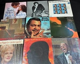 Nat King Cole Louis Armstrong Ray Charles Isaac Hayes Al Jarreau Peggy Lee and More Vinyl
