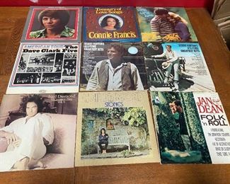Neil Diamond Bobby Vinton Connie Francis Bobby Goldsboro Jan Dean Vinyl LP