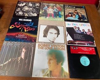 Neil Diamond Bobby Vinton The Mamas The Papas Hermans Hermits Vinyl LP