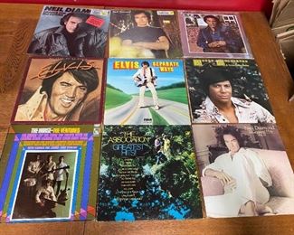 Neil Diamond The Association The Horse The Ventures Elvis Paul Anna Vinyl LO