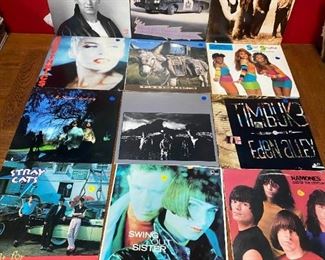 Ramones Eurythmics Sweet Sensation Timbuk 3 Winwood The Timelords Vinyl LP