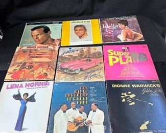 Stevie WonderAretha FranklinLena HorneDionne WarwickPlattersBelafonteDella ReeseJohnny Mathis