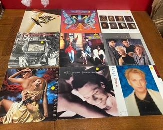 UB40 Thompson Twins Van Stephenson Steve Winwood Wang Chung Vinyl LP