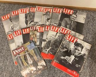 1945 Life Magazines