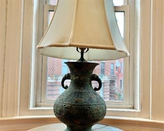 Pair of vintage urn table lamps 1 of 2 