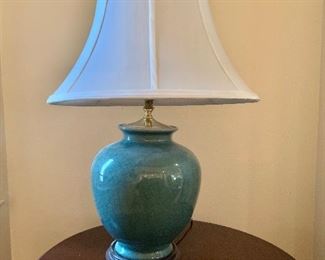 Vintage crackle lamp 