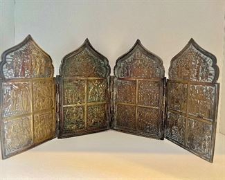 Folding 4 panel  icon 