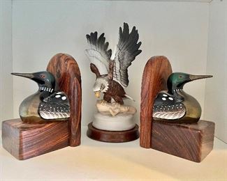 Bookends, Eagle statue 