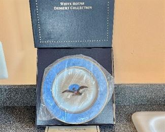White House Dessert Collection plate 