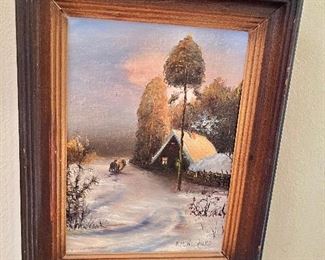 Signed painting signature appears to be  "V. Kosenko" 