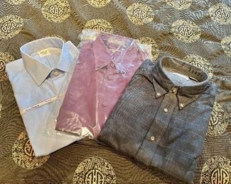Shirts never worn, new in package 