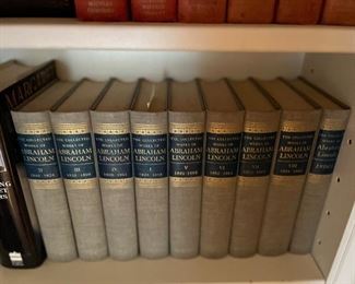 Abraham Lincoln 9 volume set 