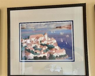 Framed print Mediterranean #2