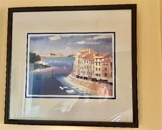 Framed print Mediterranean #3 