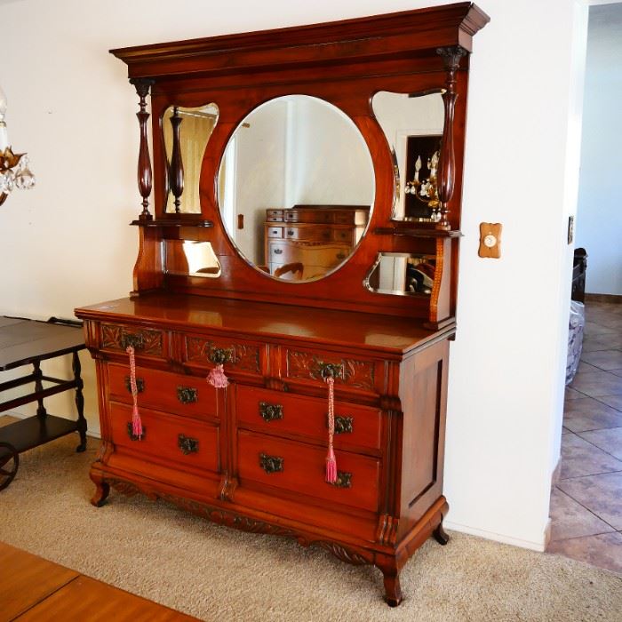 Large Dresser with Mirror