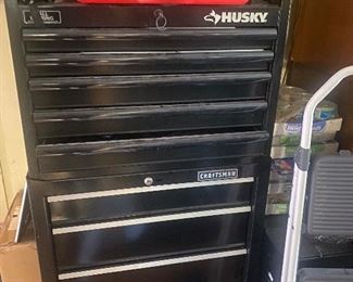 Craftsman and Husky Tool Chests 