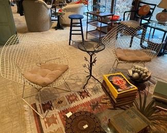 MCM wire chairs