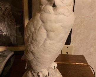 Snowy Owl lamp