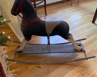 Antique Rocking Horse