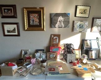 Artwork, Frames, Games, Piggy Banks, Decor, etc.
